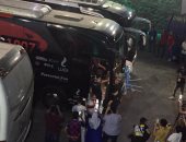 الأهلي يصل استاد القاهرة استعدادا لمواجهة الزمالك فى مباراة القمة