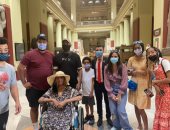 تنسيقية شباب الأحزاب تصطحب الأمريكية "جلوريا" محاربة السرطان لزيارة للمتحف المصرى    