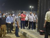 محافظ الجيزة يتابع تنفيذ أعمال تطوير أحياء العمرانية والطالبية والهرم.. صور