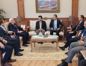 وزير الرياضة يصل بورسعيد لمناقشة البدء في إنشاء ستاد نادى المصرى