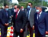 الرئيس السيسى يصل هيئة قناة السويس بالإسماعيلية لافتتاح مشروعات جديدة