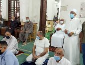 شاهد تطبيق المصلين الإجراءات الاحترازية فى صلاة العيد بالشرقية