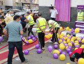 بالبالونات والتمور.. البورسعيدية يحتفلون بأول أيام عيد الفطر المبارك