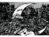 كاريكاتير صحيفة سعودية.. الدمار يلاحق غزة فى عيد الفطر