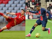 تقارير.. باريس سان جيرمان يدرس ضم ليفاندوفسكي بعد محمد صلاح وميسي