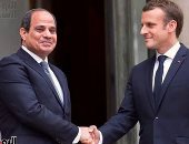 الرئيس السيسى لماكرون: مصر لن تقبل الإضرار بمصالحها المائية