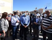 رئيس الوزراء يتفقد مشروع توسعات محطة صرف صحى رأس البر بتكلفة 240مليون جنيه