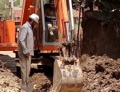 "حياة كريمة" تمد خطوط الصرف للمناطق المحرومة بعزبة السلام فى المنوفية