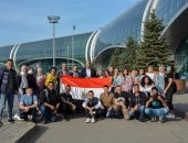 السفارة المصرية بروسيا تستقبل وفدا شبابيا خلال زيارته لموسكو