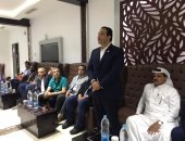 محافظ شمال سيناء يستقبل وفد القوى السياسية المرافق لقافلة مساعدات مصر لغزة