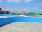 وزير الزراعة يتفقد مشروع مزرعة ومفرخ للأسماك جنوب بورسعيد.. لايف وصور