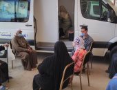 الكشف على 1150 مريضا خلال قافلة طبية مجانية ببشبيش المحلة ضمن "حياة كريمة"