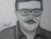 قارئ يشارك "صحافة المواطن" ببورترية للفنان الراحل سمير غانم