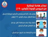 الصحة تكشف حزمة نصائح هامة للوقاية من فيروس كورونا.. اعرف التفاصيل 