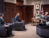 العاهل الأردنى يستقبل وزير الخارجية سامح شكرى