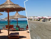 دقوا الشماسى.. الأطفال والكبار يستمتعون بعودة فتح الشواطئ فى المحافظات بعد توقفها أكثر من عام.. إقبال كبير على الشواطئ والرحلات البحرية بالغردقة وبورسعيد.. عودة الروح لشواطئ مطروح.. وإقبال متوسط على مصيف بلطيم