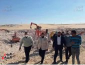 قرية شعراوى بملوى تتزين بمبادرة حياة كريمة والبدء فى مد شبكات الصرف الصحى