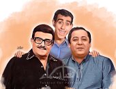 قارئة تشارك "صحافة المواطن" بصورة "ديجيتال ارت" تجمع ثلاثى أضواء المسرح