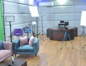 افتتاح أول استوديو لتدريب طلاب قسم الإعلام بكلية الآداب جامعة كفر الشيخ