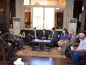 محافظ الأقصر يلتقى مع رئيس وفد الاتحاد الأوروبى بمصر لبحث سبل التعاون