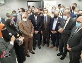 وزير التموين يفتتح مركز نموذجى مميز للخدمات التموينية ببورسعيد.. فيديو وصور
