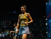 هانيا الحمامى تتأهل لمواجهة نور الشربينى فى نصف نهائى بطولة الجونة للاسكواش.. فيديو