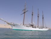 السفينة التاريخية الإسبانية "الكانو" تعبر قناة السويس وتصل البحر المتوسط.. صور