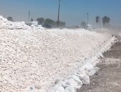 حياة كريمة فى الصعيد.. عمال ينجحون فى تبطين ترعة جنابية الدهب بالمنيا.. لايف 