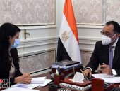 رئيس الوزراء يبحث مع وزيرة التعاون المشروعات الجارى تنفيذها مع شركاء التنمية.. صور