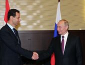 بوتين يهنئ بشار الأسد بفوزه فى انتخابات الرئاسة السورية