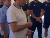 وزير الشباب يزور منتخب كرة اليد فى معسكره بالغردقة.. لايف وصور 