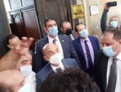 وزير العدل بالإسكندرية: توجيه رئاسي بتطوير المنظومة القضائية بالمحافظات..صور