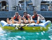 رحلة ترفيهية لمنتخب اليد بالغردقة قبل انتهاء المعسكر بـ48 ساعة.. صور