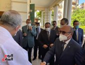 وزير العدل يفتتح مبنى الخدمات فى نادى قضاة الإسكندرية.. فيديو وصور