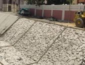 شاهد تبطين وتأهيل ترعة أبو حسيبة بمركز مطاى بمحافظة المنيا.. صور