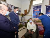 تطعيم 3 آلاف عضو من مراقبى ومصححى امتحانات الإعدادية ضد كورونا بالمنصورة