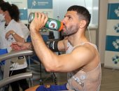 أول تعليق من أجويرو على انضمامه لبرشلونة: أفضل فريق بالعالم