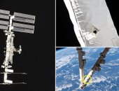 شظية فضائية تصيب الذراع الآلية لمحطة الفضاء الدولية