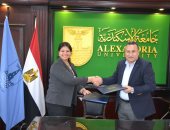 جامعة الإسكندرية توقع بروتوكولا مع التخطيط لنشر ثقافة ريادة الأعمال
