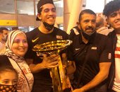 بعثة الزمالك لكرة السلة تصل القاهرة بعد التتويج بلقب البطولة الأفريقية.. صور