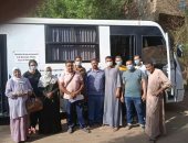 قافلة طبية فى 5 تخصصات تجوب نجع رجب محافظة قنا.. صور