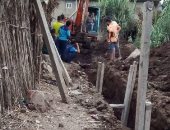 حياة كريمة تواصل أعمالها فى قرى مركز الشهداء بالمنوفية.. صور
