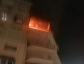 ألعاب نارية بـ"زفة فرح" تتسبب فى حريق بوحدة سكنية فى بورسعيد.. فيديو وصور