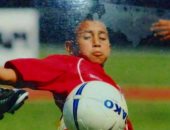 تريزيجيه فى صورة من ذكريات الطفولة: "‎لا تستهن بأى خطوة ولو كانت صغيرة"