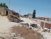 انطلاق حملات رفع المخلفات وتعقيم مدينة الحسنة بوسط سيناء