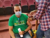 بدء تلقى مراقبى امتحانات جامعة بورسعيد لقاح كورونا.. صور