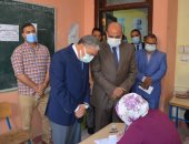محافظ المنيا يشدد على الإجراءات الاحترازية أثناء امتحان الشهادة الإعدادية