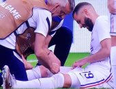 هل يغيب عن اليورو ..إصابة بنزيما فى تفوق فرنسا على بلغاريا بالشوط الأول.. فيديو