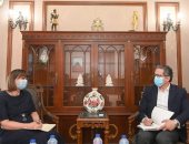 وزير السياحة والآثار يستقبل المُنسق المقيم للأمم المتحدة في مصر