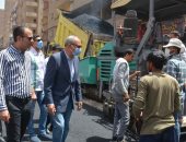محافظ القليوبية يشدد على سرعة إنهاء تطوير شارع أحمد عرابى بشبرا الخيمة